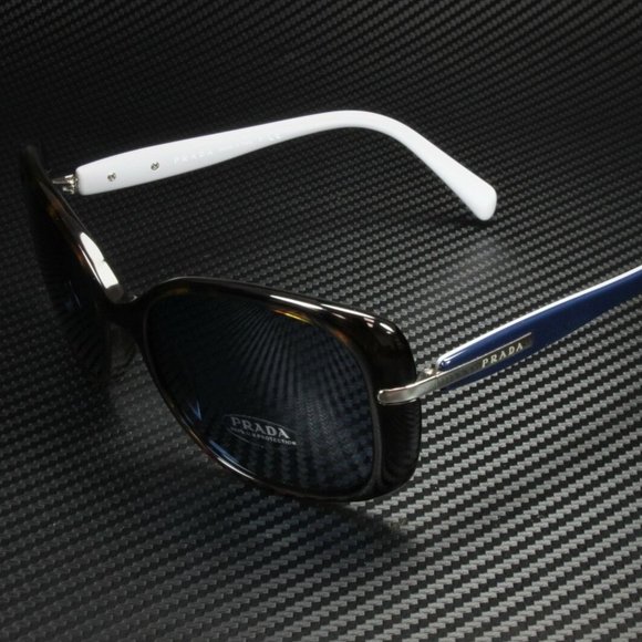Prada Women's Havana Blue Sunglasses! - Picture 1 of 4